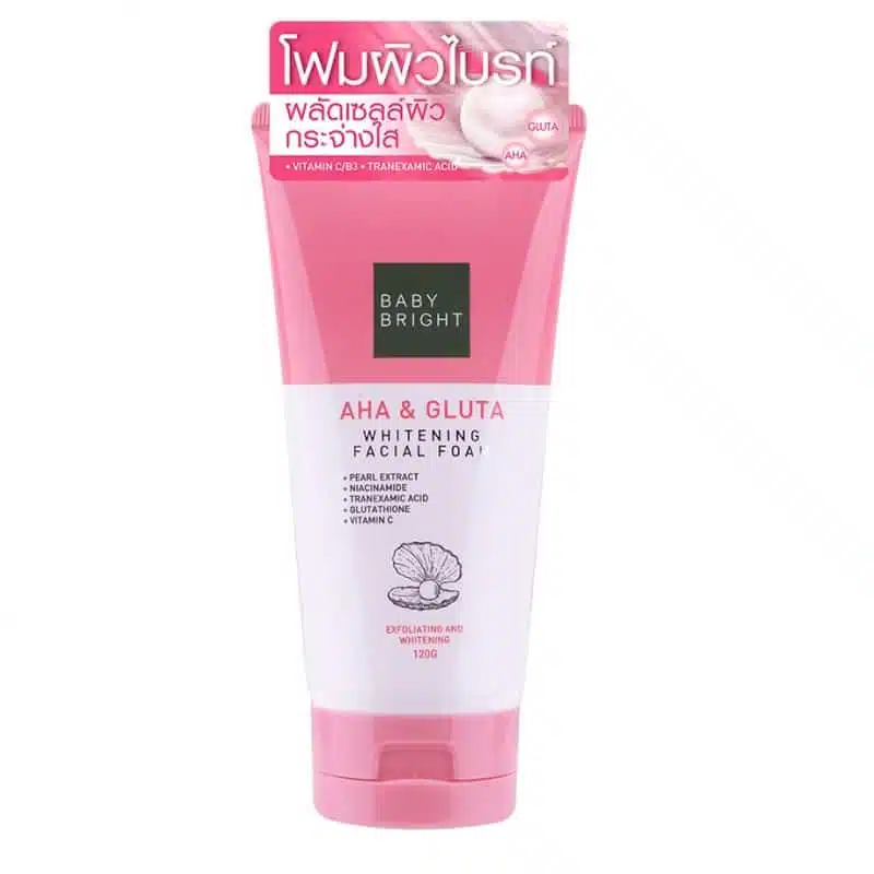 Baby Bright - AHA + Gluta Brightening Cream 120g