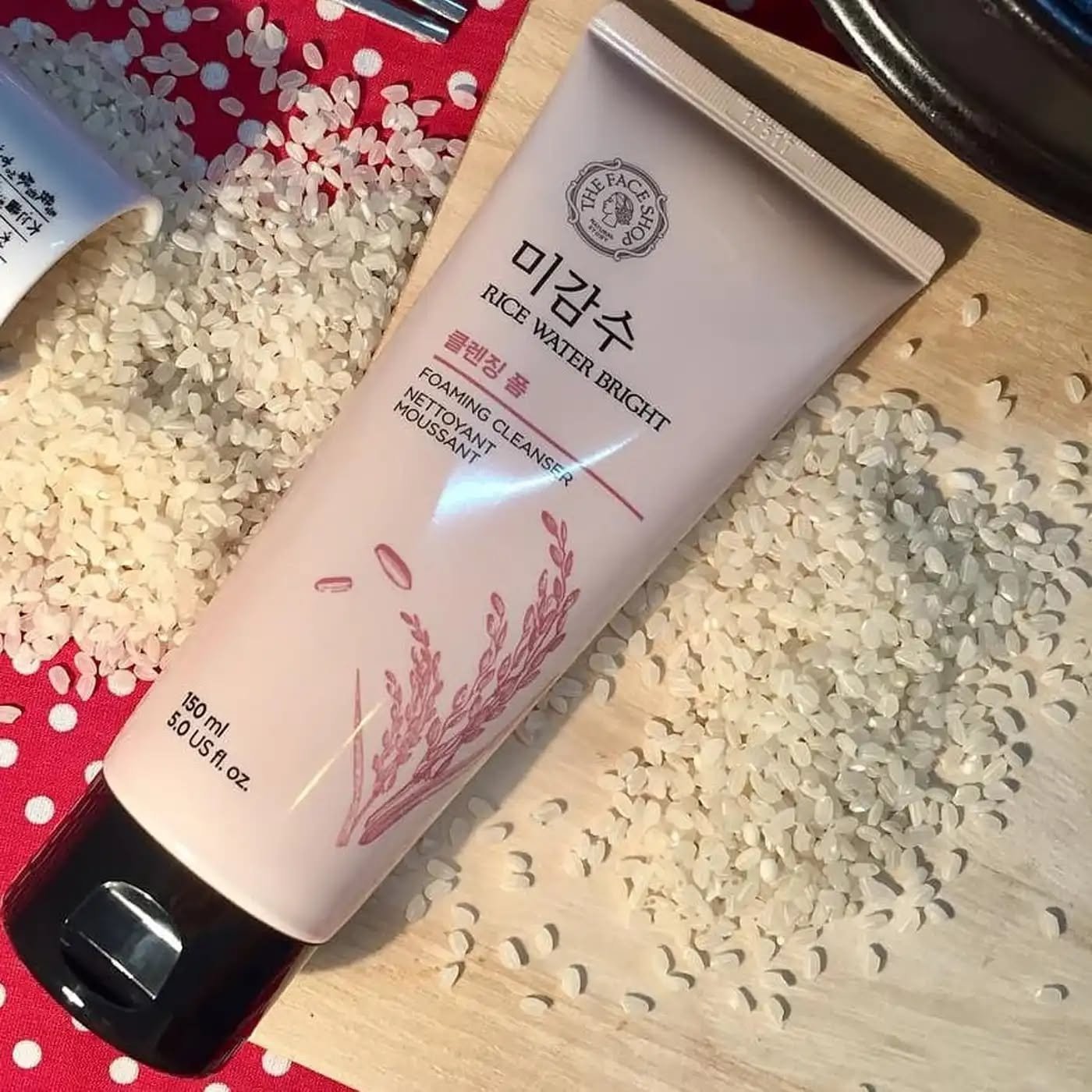 The Face Shop - Rice Water Bright Foaming Cleanser 150ml