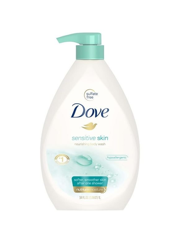 Dove - Sensitive Skin Nourishing Body Wash Pump 500ml