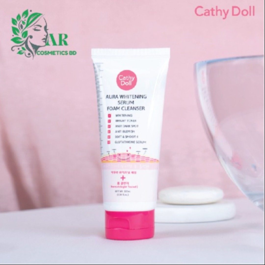 Cathy Doll Aura Whitening Serum Foam Cleanser