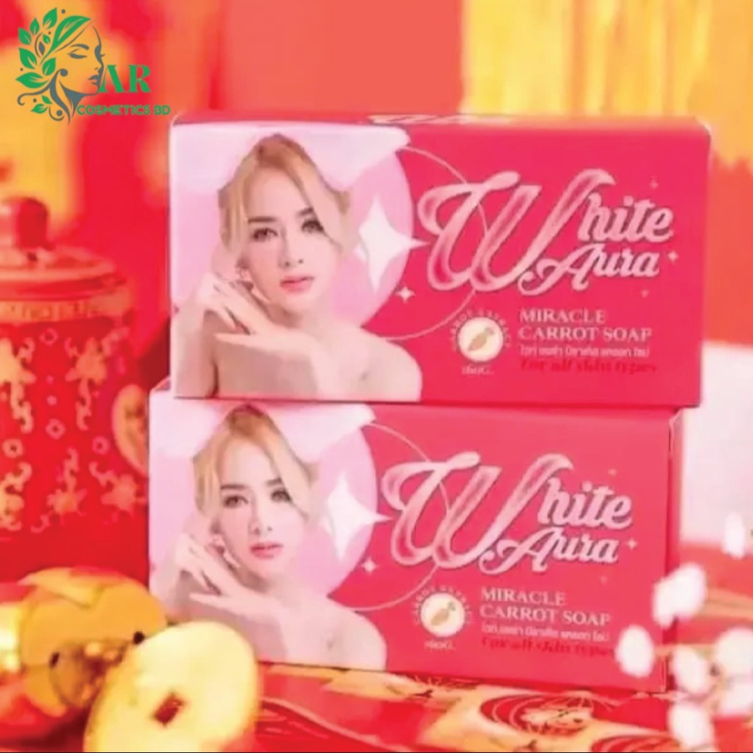 White Aura Extra Miracle Carrot Soap Lot 45