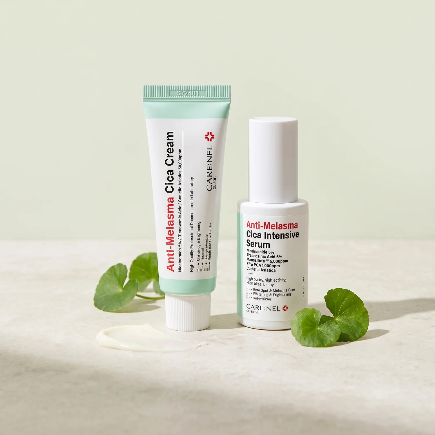 CARE:NEL Melasma Care Set (Cream + Serum)