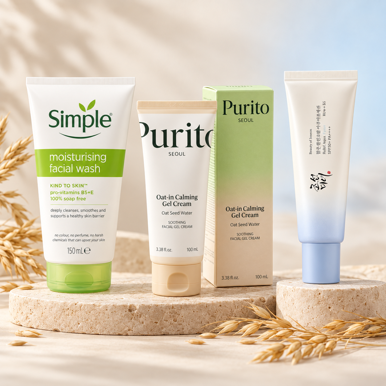 Dry & Sensitive Barrier Trio product combo