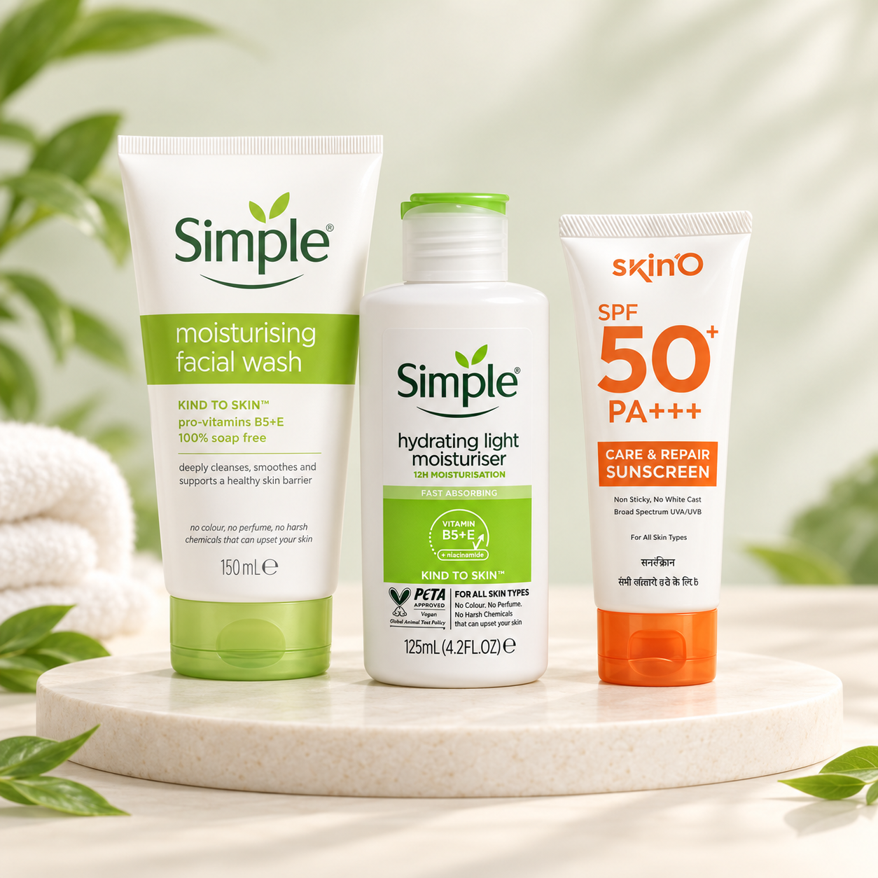 Student Skin Essentials Trio product combo