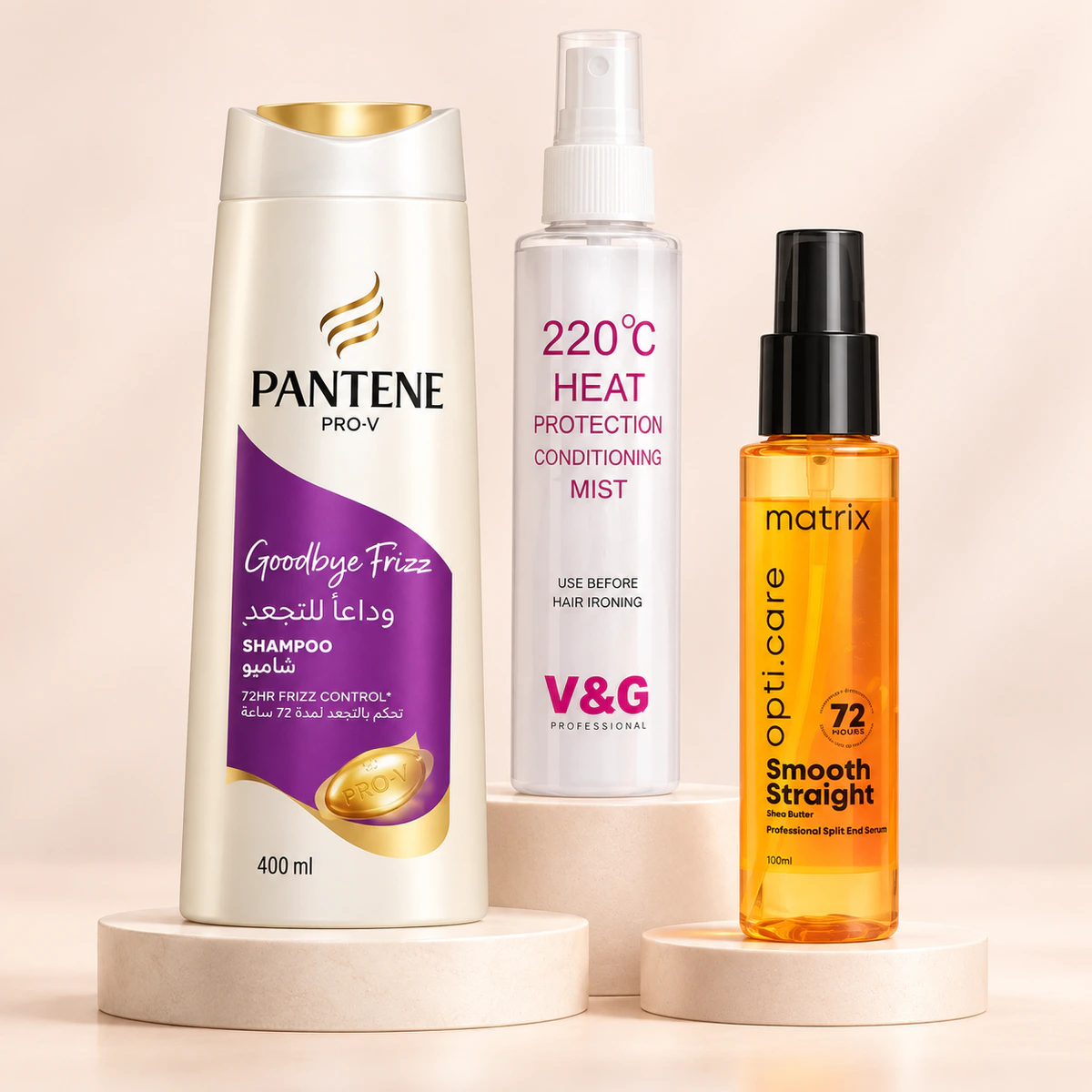 Frizz & Heat Styling Kit product combo