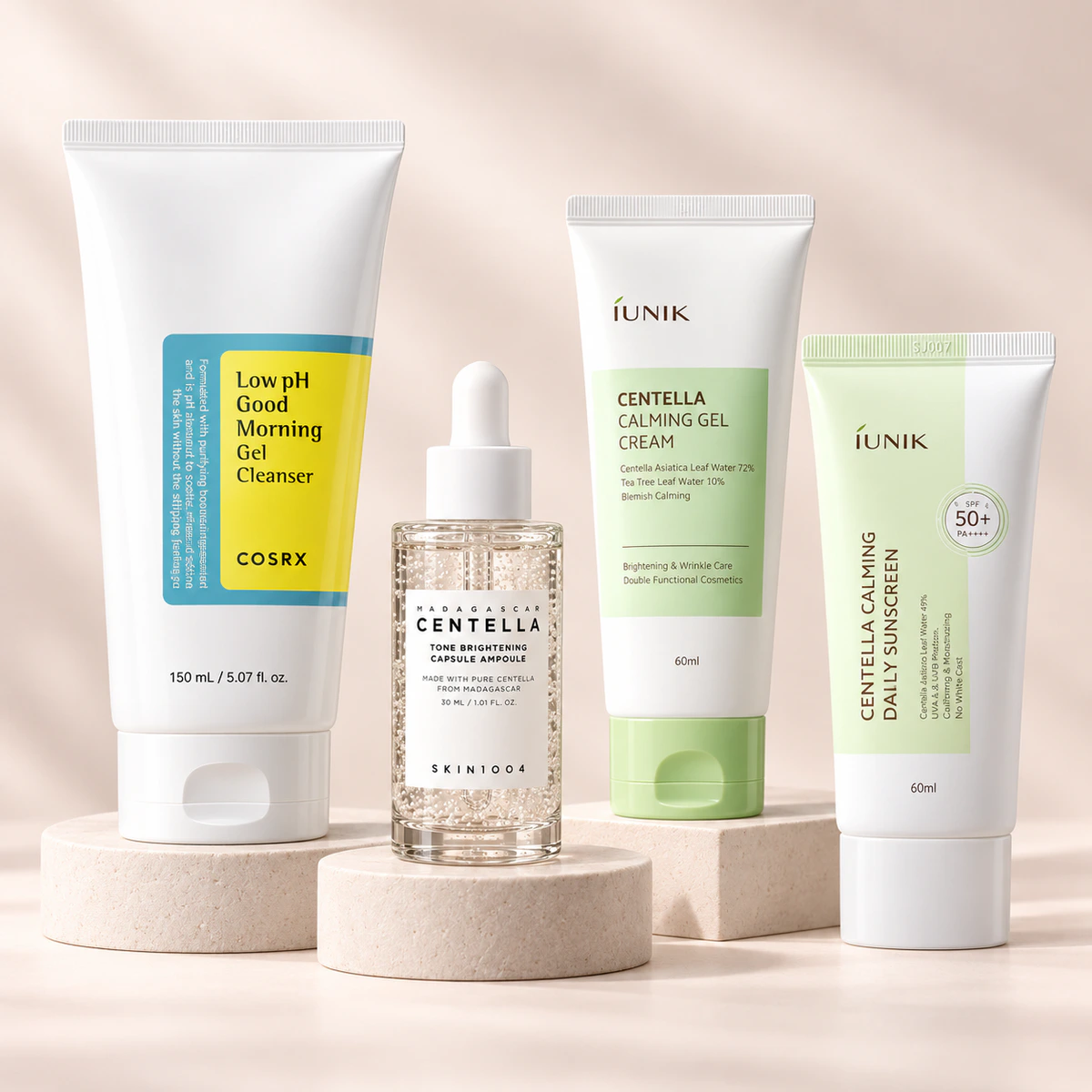 Sensitive Centella Calm Routine product combo