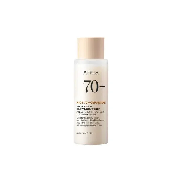 Anua Rice 70 Glow Milky Toner with Ceramide 40ml