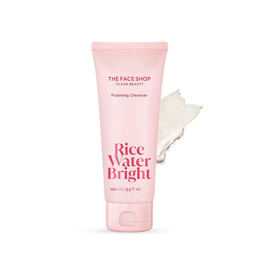 The Face Shop Rice Water Bright Foaming Cleanser 100ml