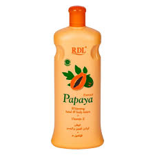 RDL Papaya Whitening Hand and Body Lotion with Vitamin E 600ml