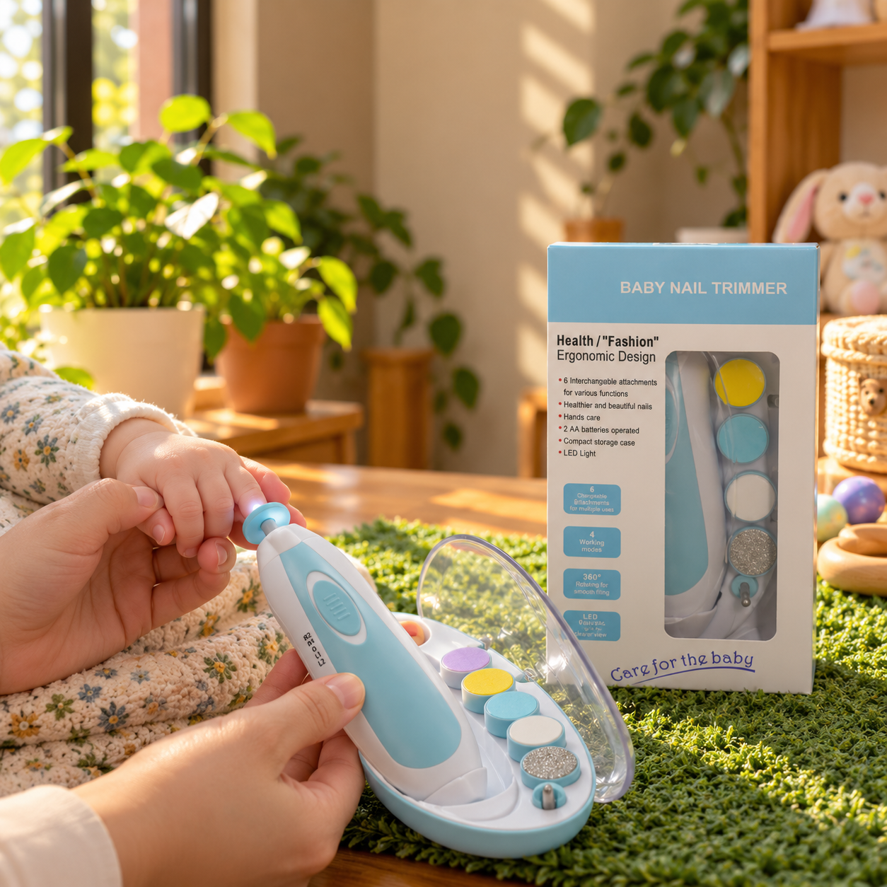 Electric Baby Nail Trimmer | Baby Nail Care Kit