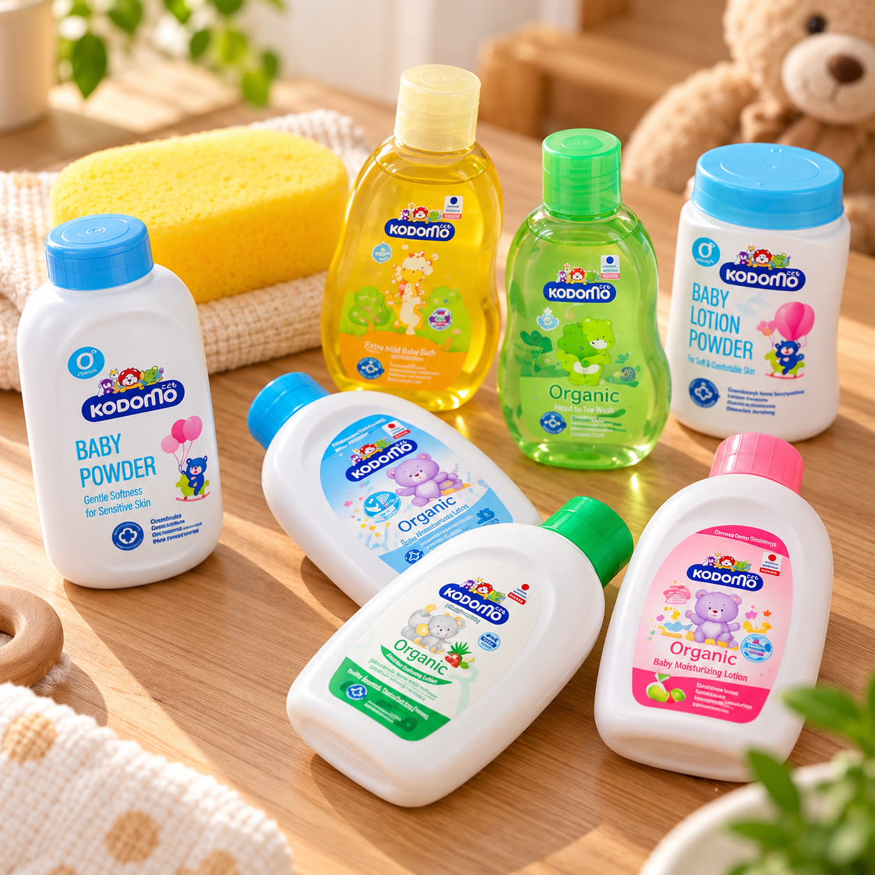 Kodomo Baby Gift Set (8 Pcs)